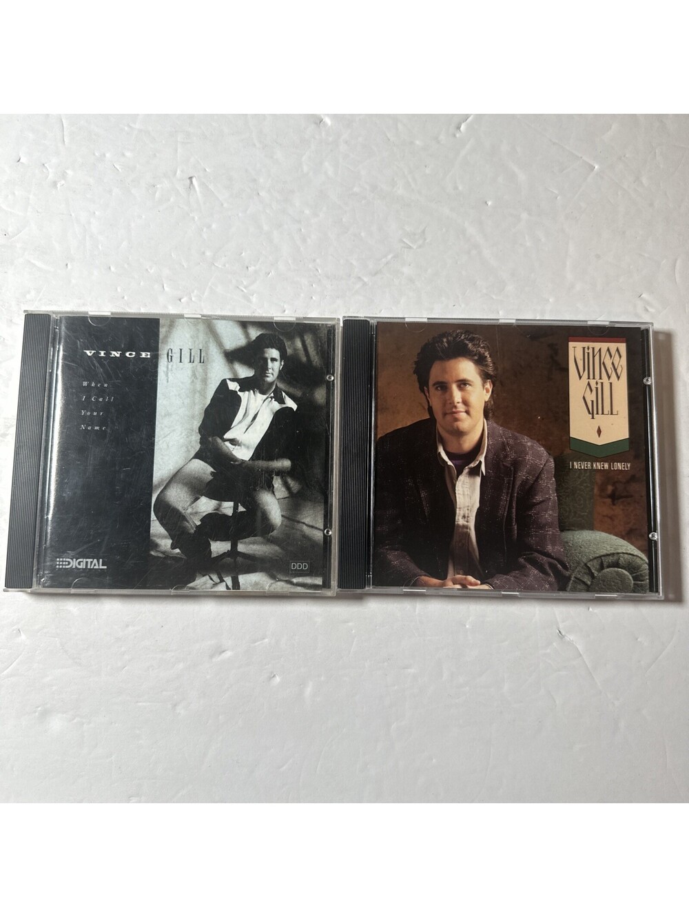 Vince Gill - When I Call Your Name I Never Knew Lonely 2 CD Lot